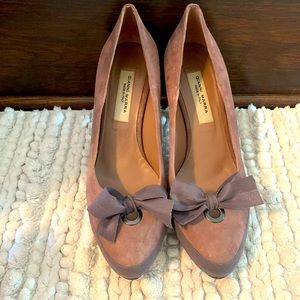 Gianni Marra lavender pumps